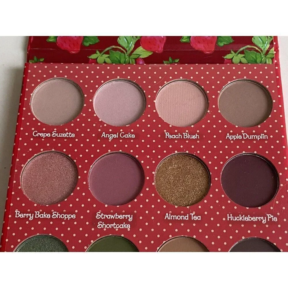 Taste Beauty STRAWBERRY SHORTCAKE EYESHADOW PALETTE 12 Colors‎ With Mirror NEW